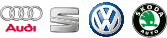 Audi, Seat, Volkswagen, Skoda